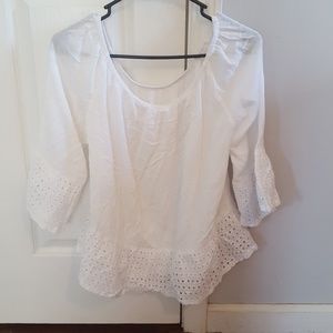 Off the shoulder blouse